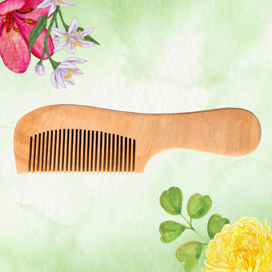 Wooden Hair & Scalp Improvement Comb