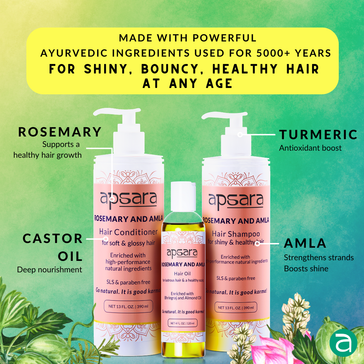 Apsara Natural Hair Care Routine