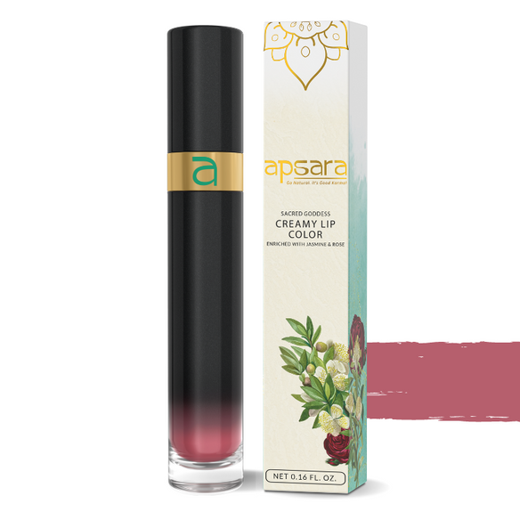 Sacred Goddess Ayurvedic Creamy Lip Color--Wisdom (pink)