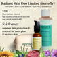 Vitamin C & Nut Shell Scrub Radiant Skin Duo (limited edition offer)